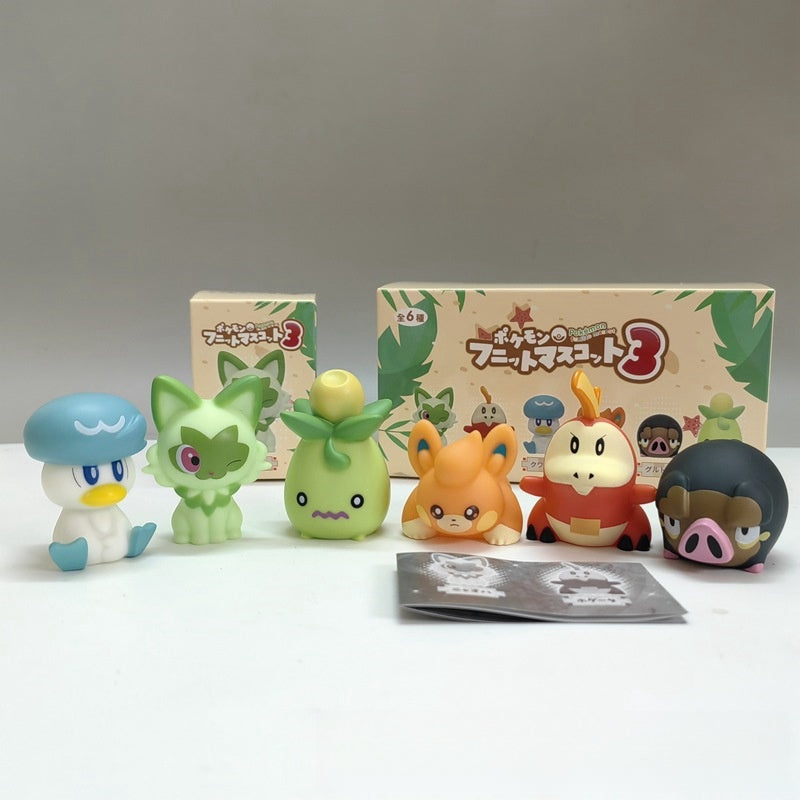 Pokemon Scarlet & VioletCute Ornament 6pcs