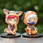 Naruto Fashionable Attire Cute Figures 6pcs