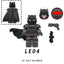 Superhero Batman Xe Suit Figure Building Blocks