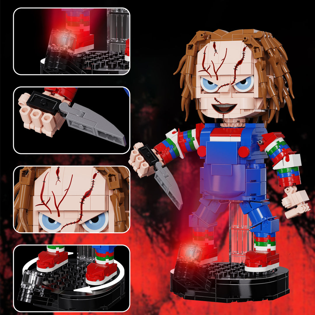 MOC Child's Play Chucky Figure Building Blocks