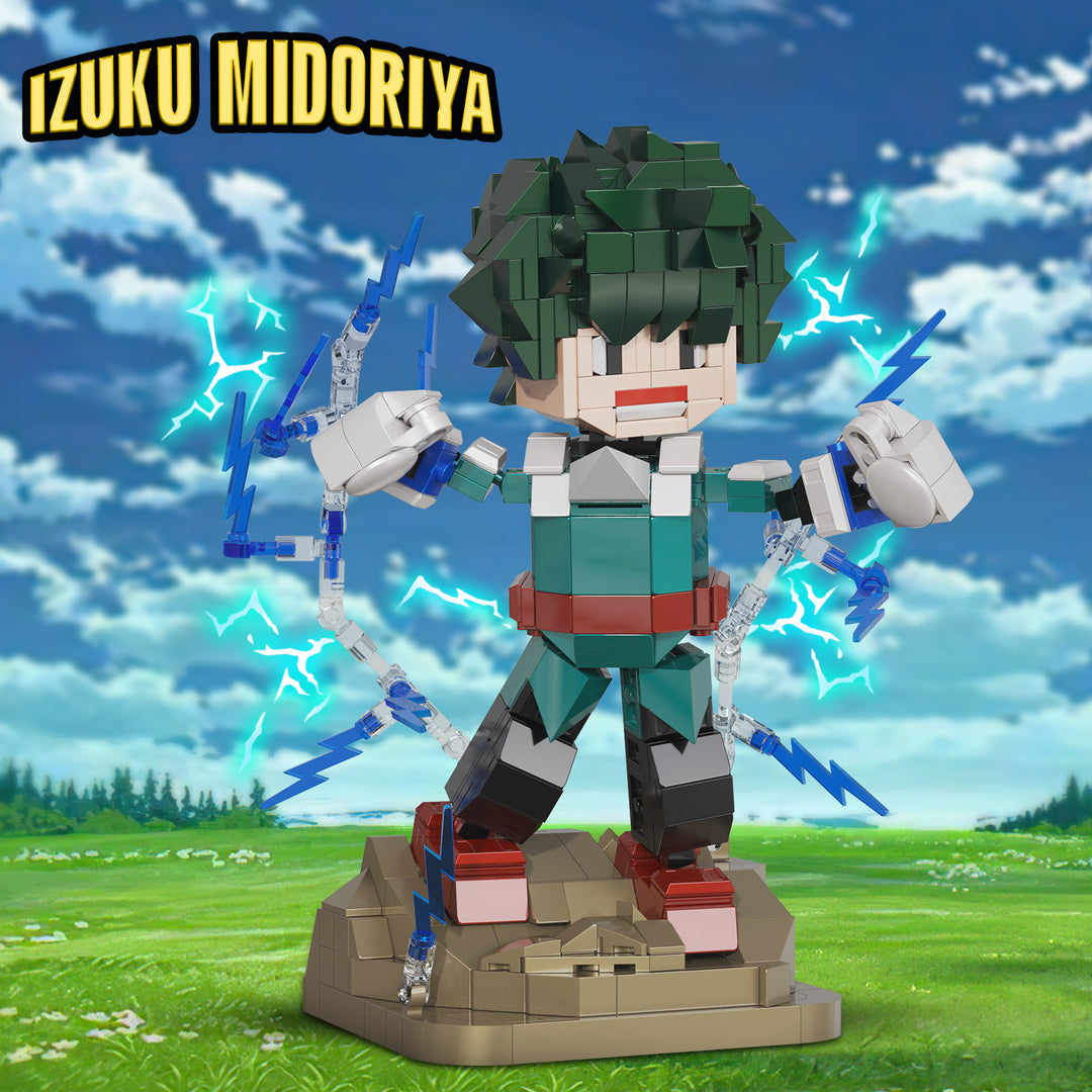 My Hero Academia Izuku Midoriya Figure Building Blocks