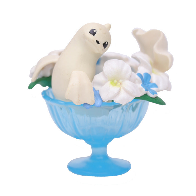 Pokemon Cute Teacups Figures 6pcs