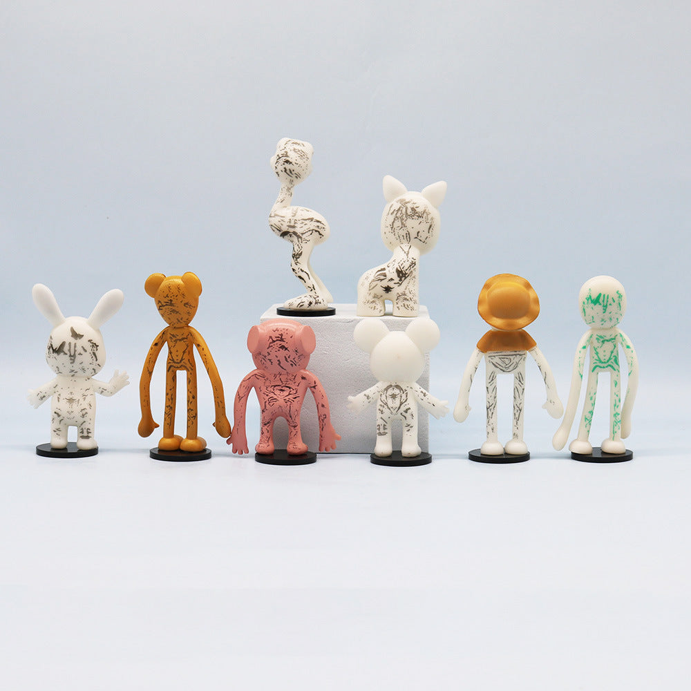 Zoonomaly Cute Ornament 8pcs