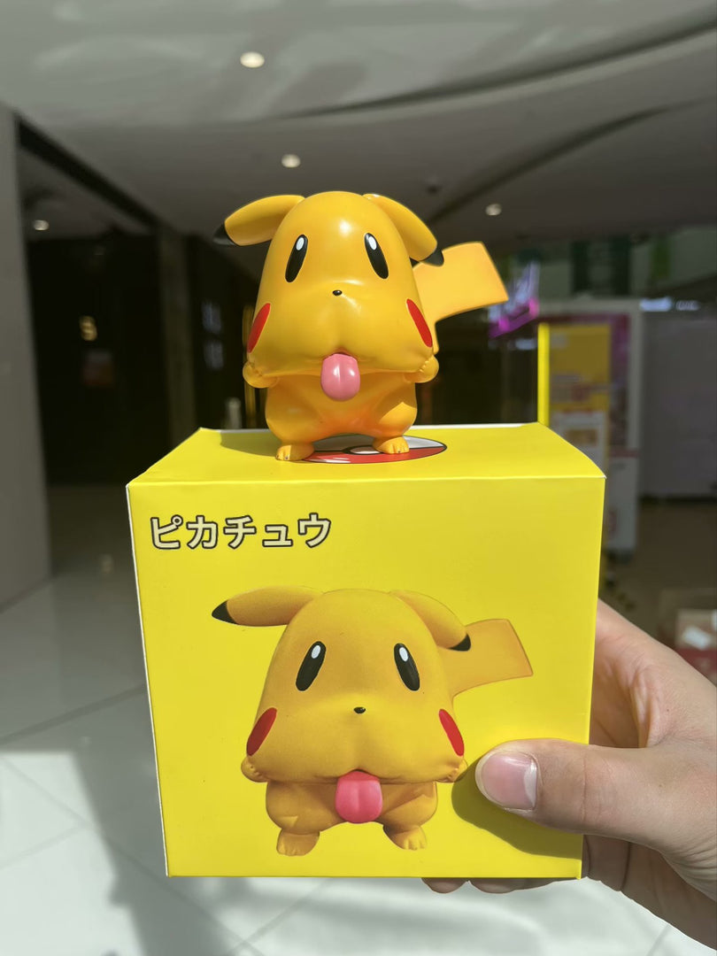 Pokemon Pikachu Grimace Face Cute Figures