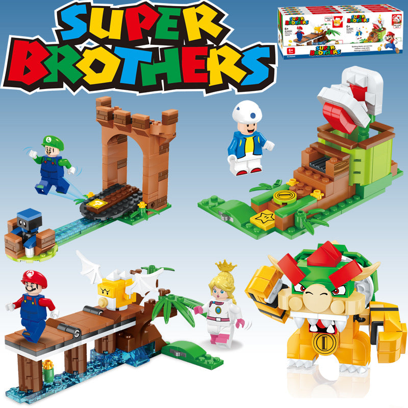 Super Mario 4 in 1 Building Blocks