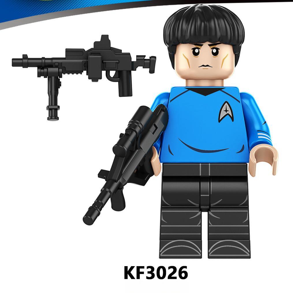 Star Trek Figures Building Blocks Linoos