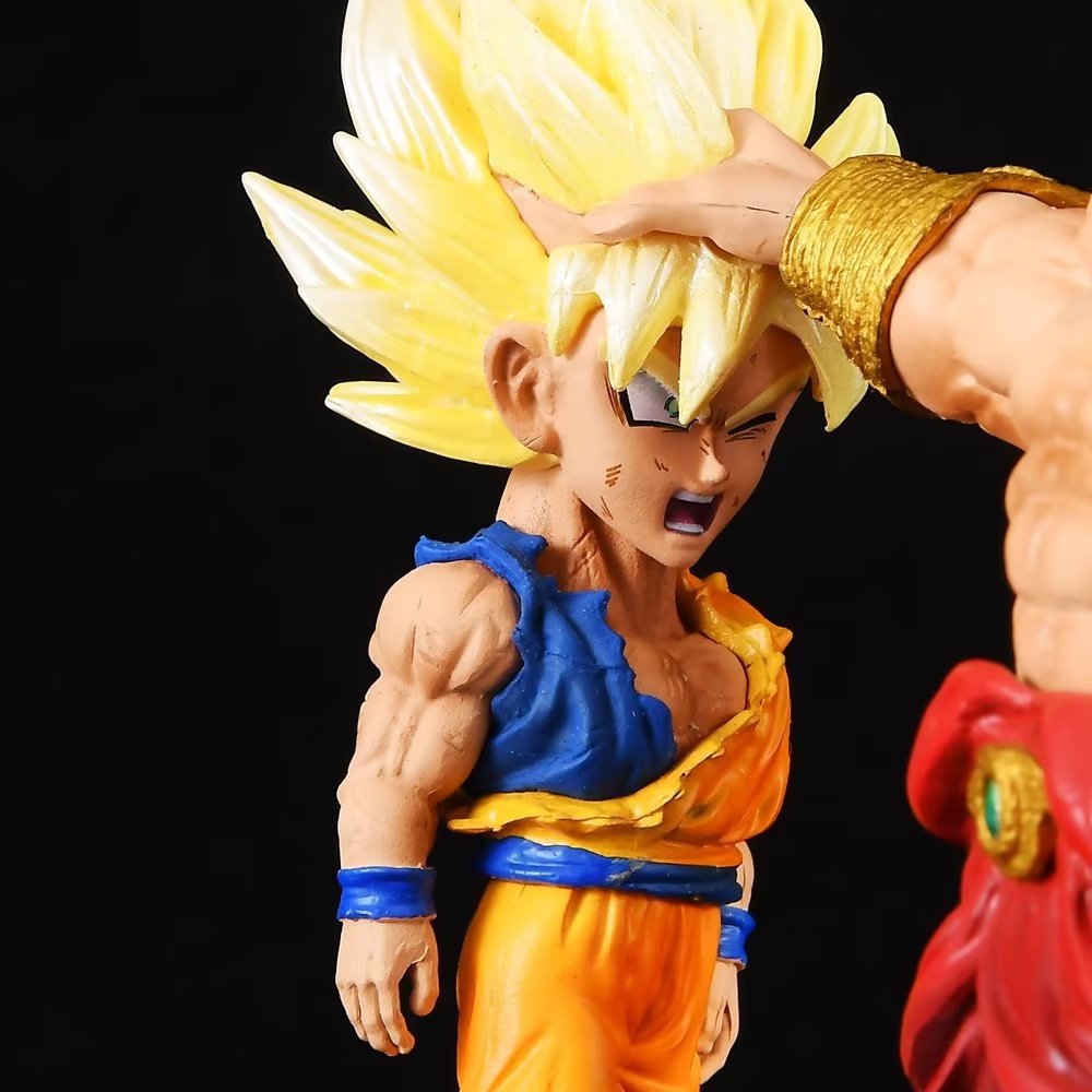 Figurine Broly vs Son Goku - Combat Épique - Dragon Ball