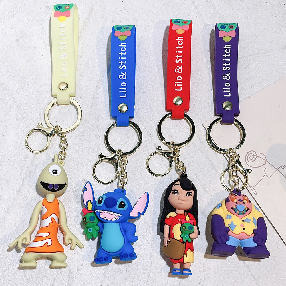 2024 New Lilo & Stitch Cute Keychain