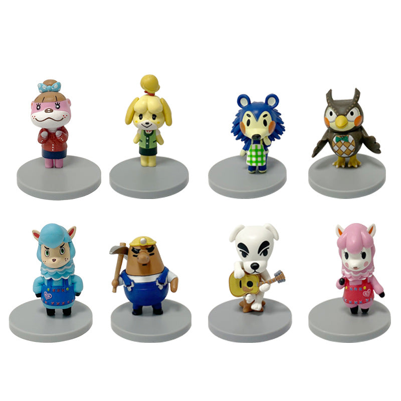 Animal Crossing Cute Ornament 8pcs