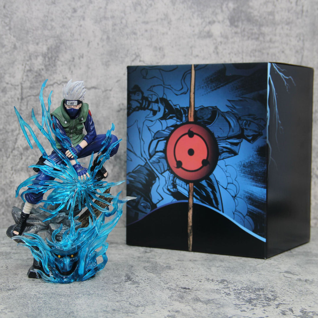 Naruto Kakashi Lightning Cutter Statue