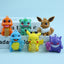 Pokemon Holding Drink Cute Ornaments 6pcs