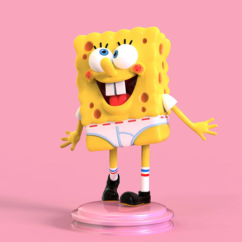 SpongeBob SquarePants Funny Expressions Cute Figures