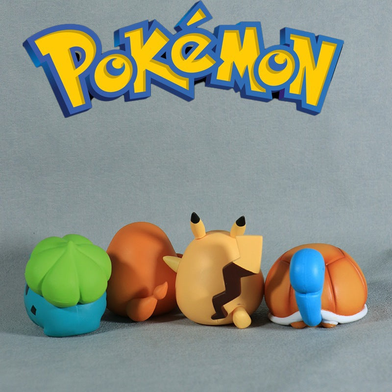 2024 New Pokemon First Generation Adorkable Starter Pokemon Figures