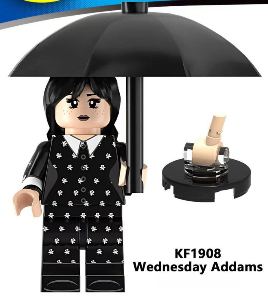 Wednesday Addams Figures Building Blocks