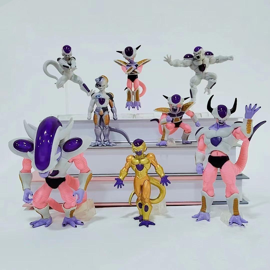 Dragon Ball Frieza Full Form Figures 8pcs