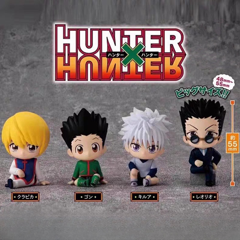 Hunter×Hunter Sitting Position Cute Ornament 4pcs