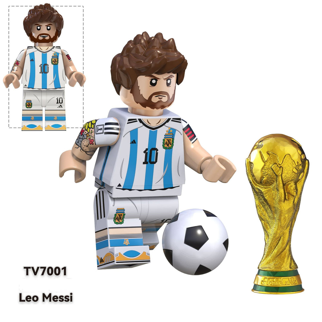 World Cup Legendary Player Figure Building Blocks