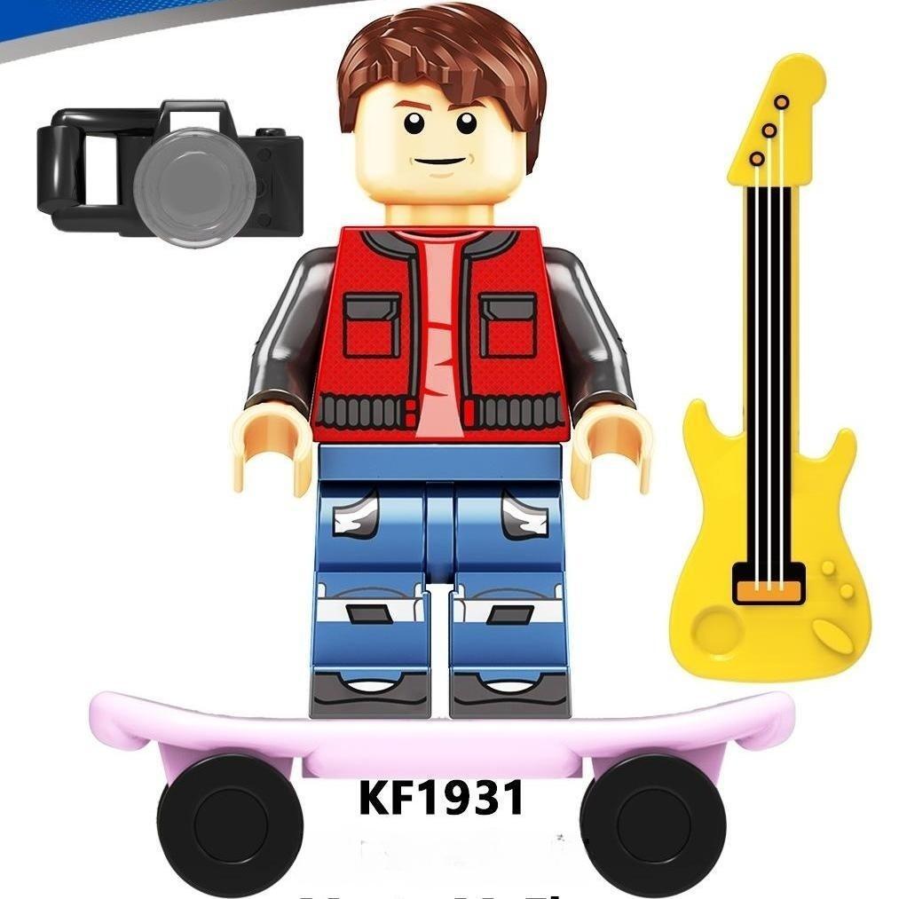 Back To The Future Figures Building Blocks