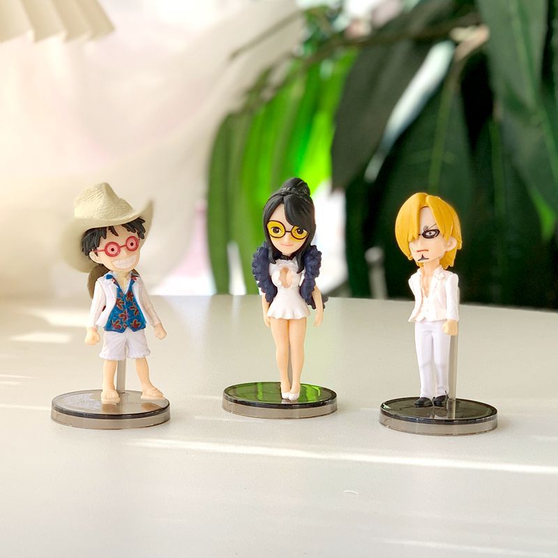 One Piece Theater Edition Cute Ornaments 7pcs