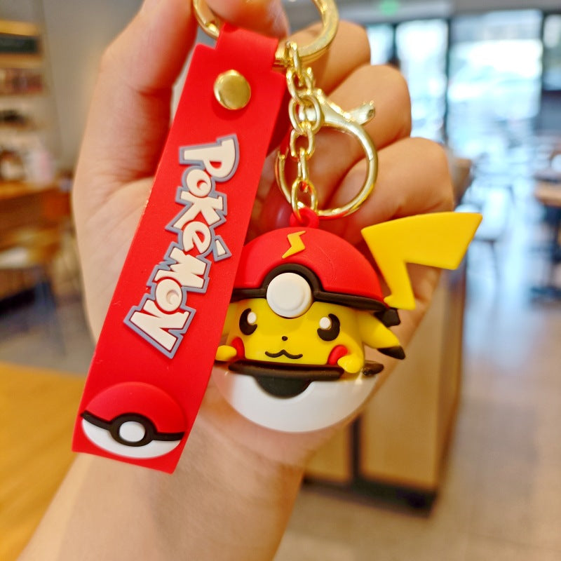 Pokemon Pokeball Cute Keychain