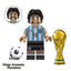 World Cup Legendary Player Figure Building Blocks