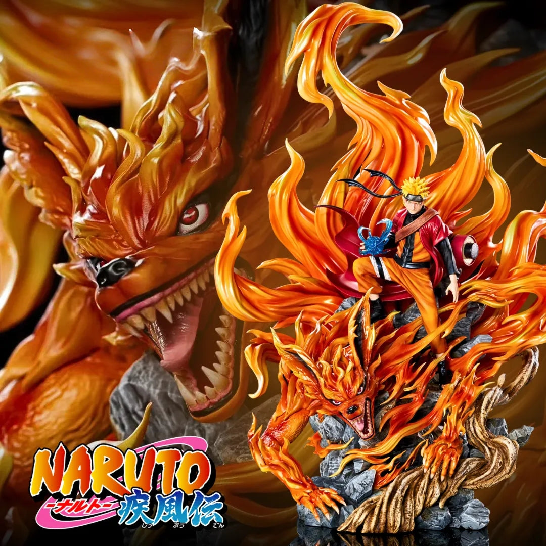Naruto & Kurama Statue