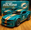 2025 New Football Team Building Blocks Car