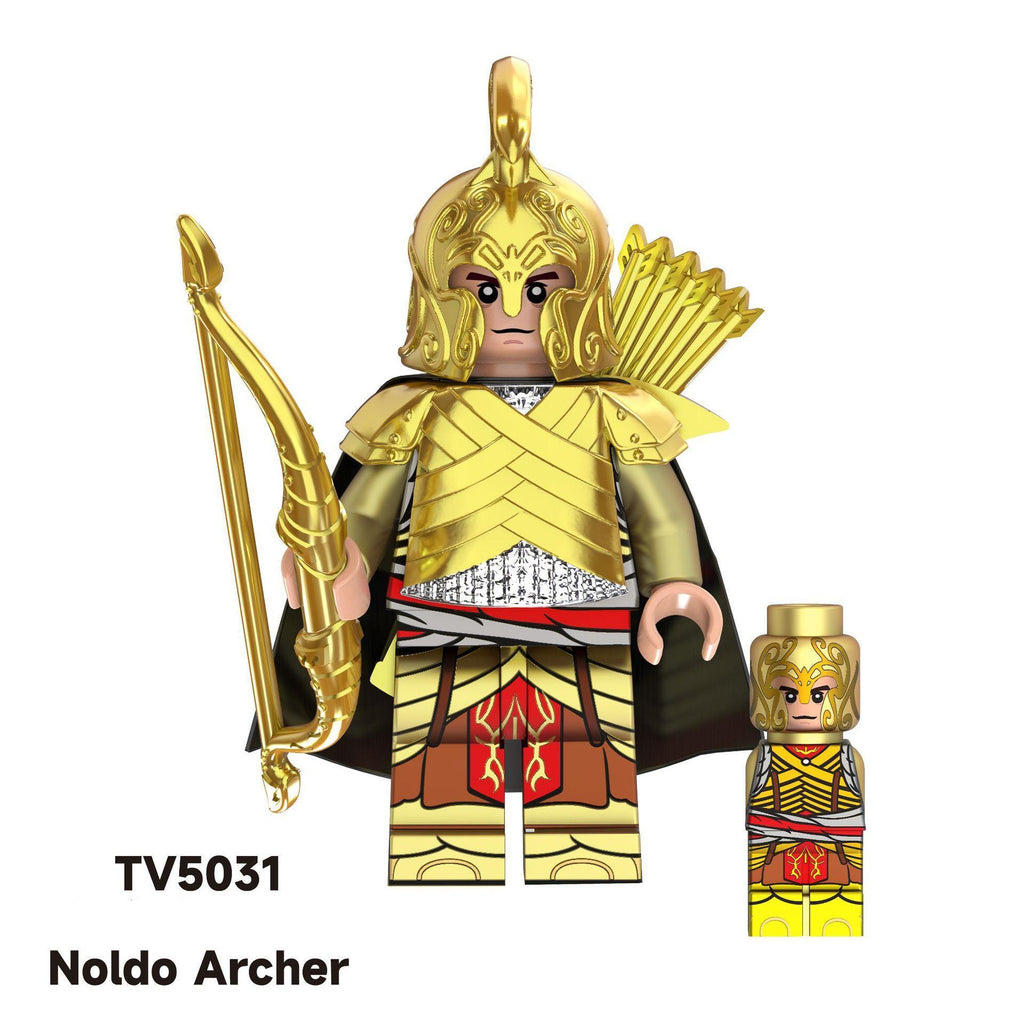 TV The Lord of the Rings Noldo & Guards Figure Building Blocks