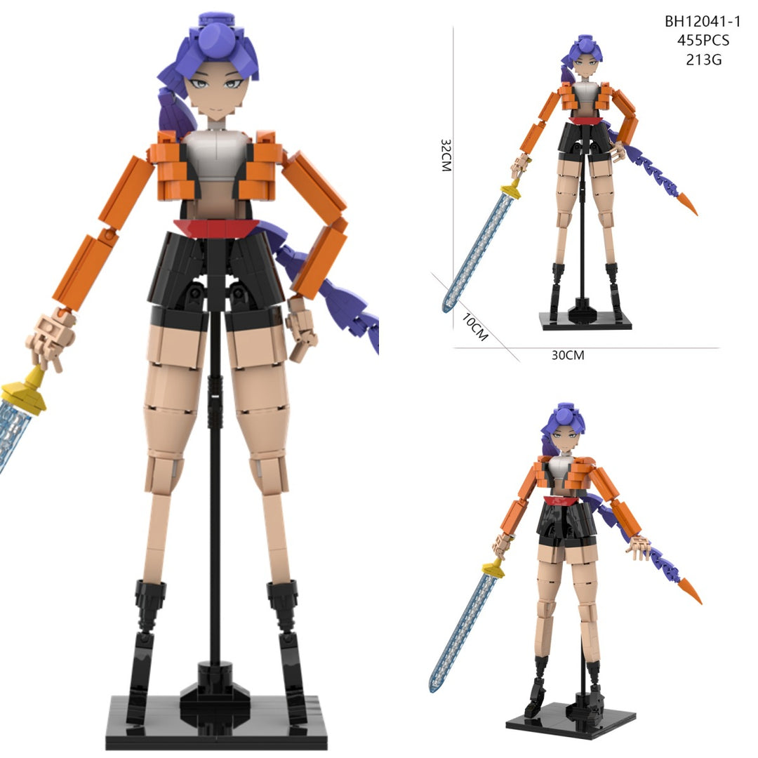 2025 New KPop Demon Hunters Figure Building Blocks