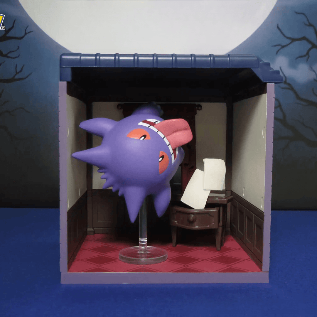 Pokemon Mysterious Haunted House Figures