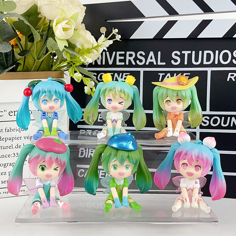 Hatsune Miku Cute Ornament 6pcs