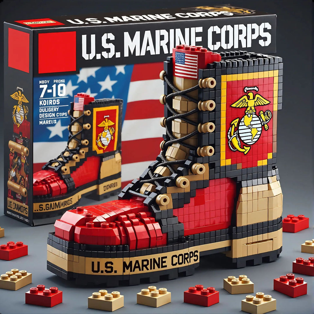 2025 New Military Series Boot Models Building Blocks