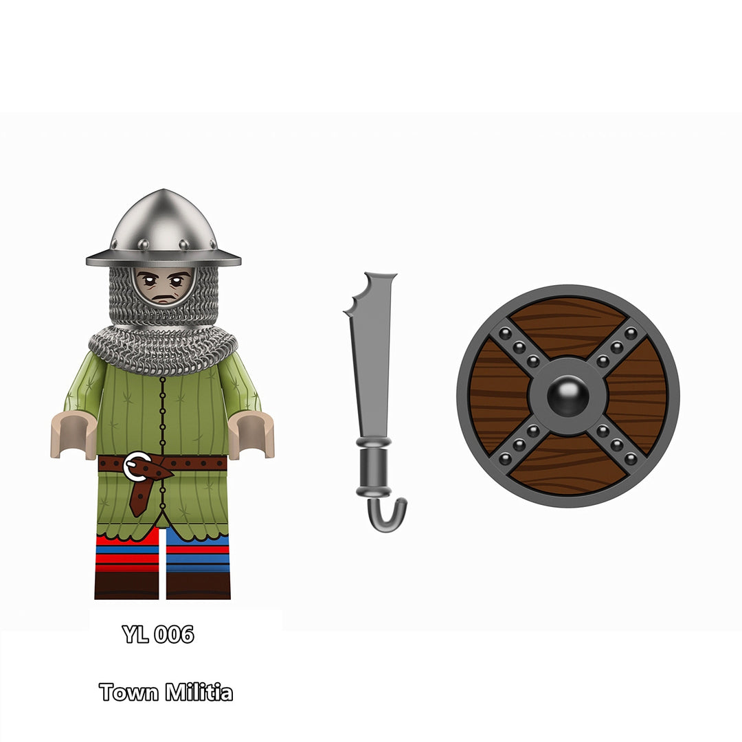 2025 New Middle Ages Figure Building Blocks