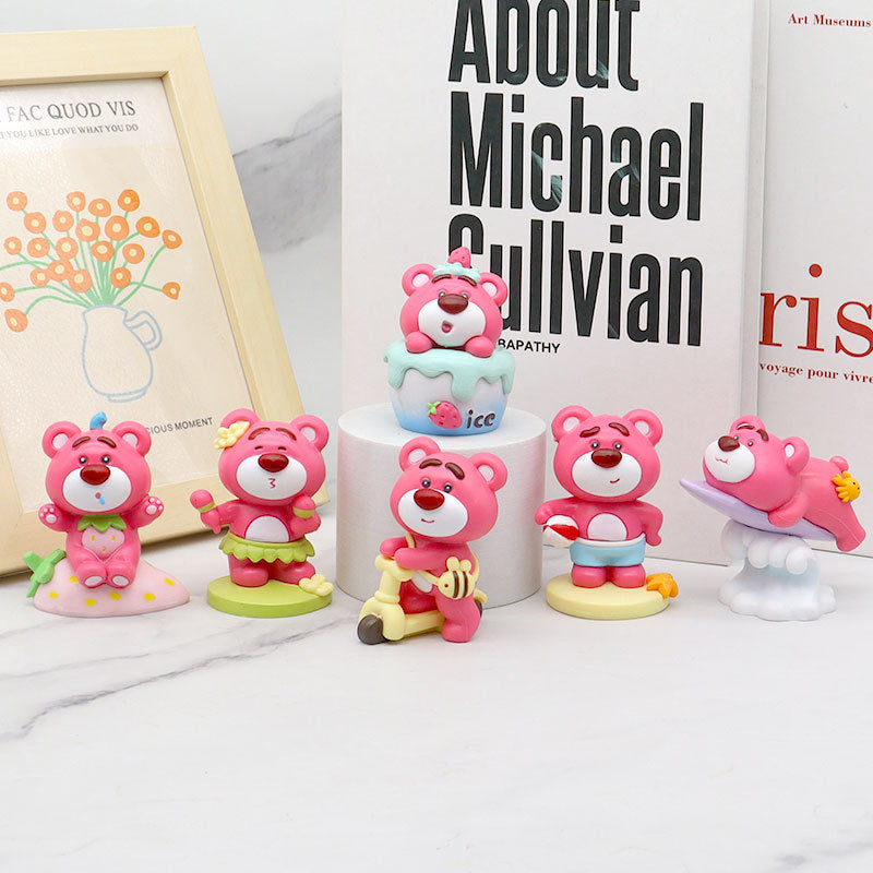 Toy Story Lotso Cute Ornaments 6pcs