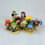 One Piece  Straw Hat Pirates Cute Figures 9pcs