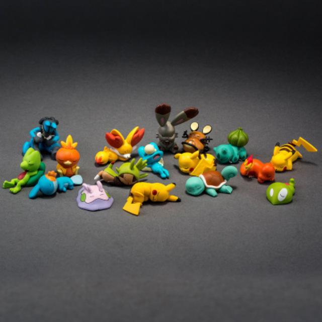 Pokemon Sleeping Pokemon Cute Figures