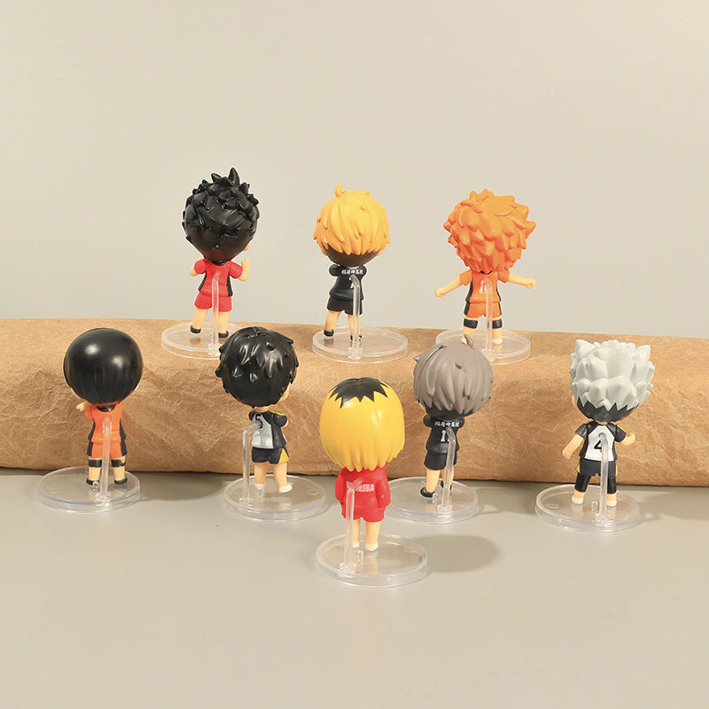 Haikyu!! Cute Ornament 8pcs