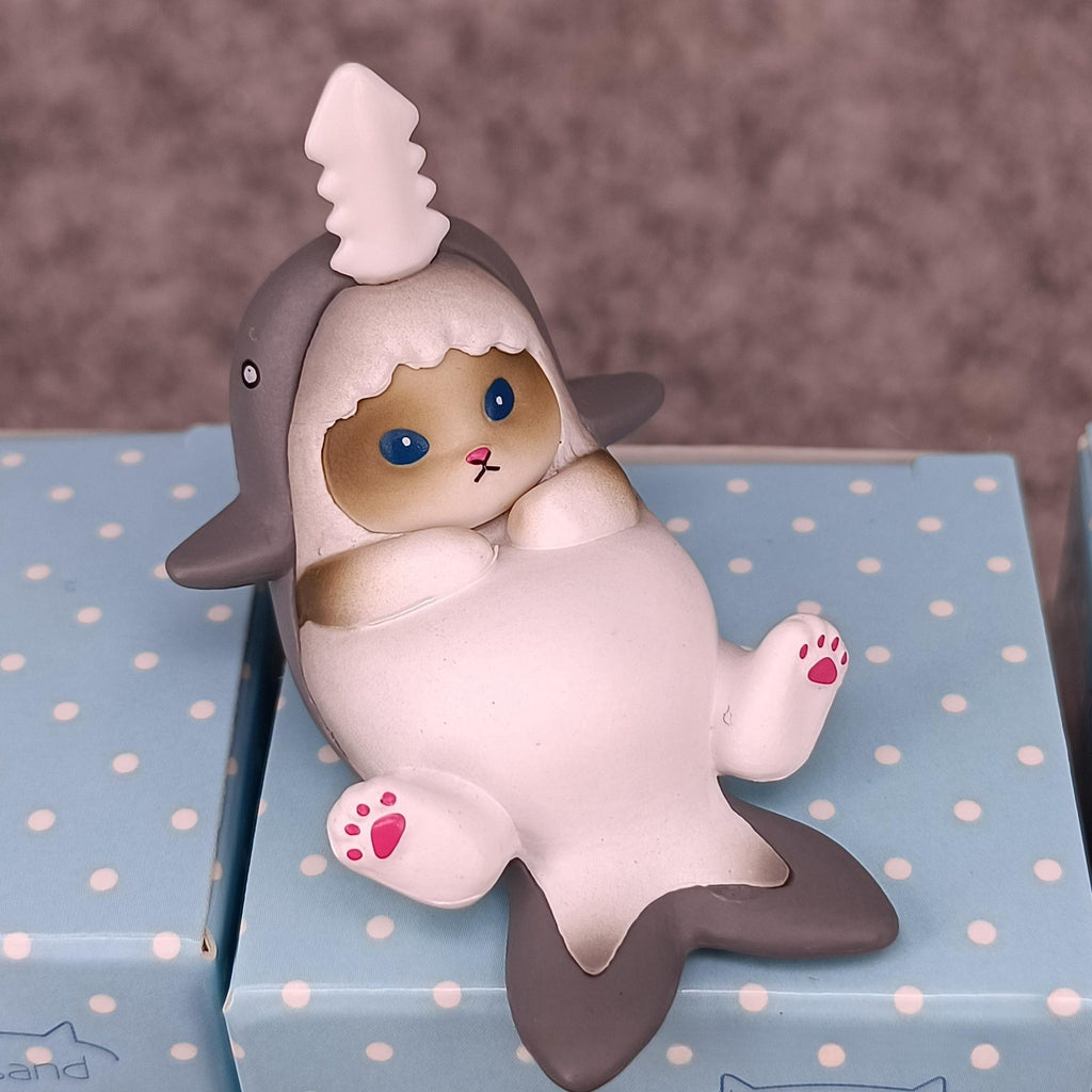 Cartoon Shark Cat  Cute Ornaments