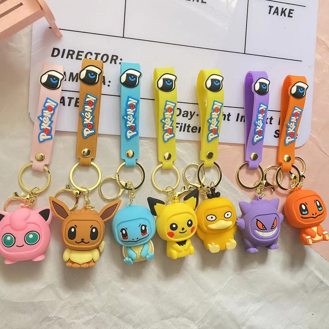 2024 New Pokemon Cute Keychain