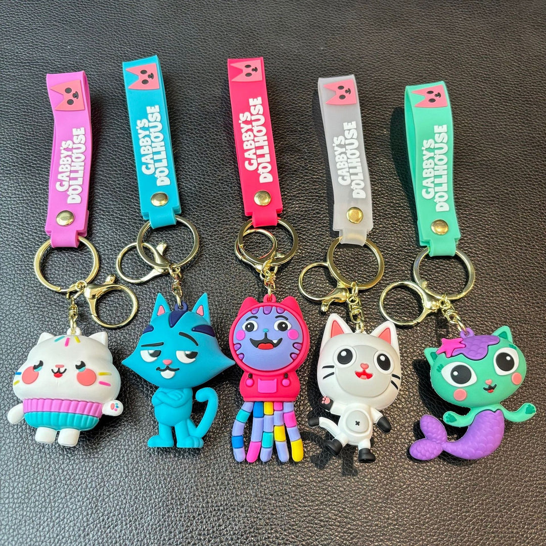 2025 New Gabby's Dollhouse Cute Keychain