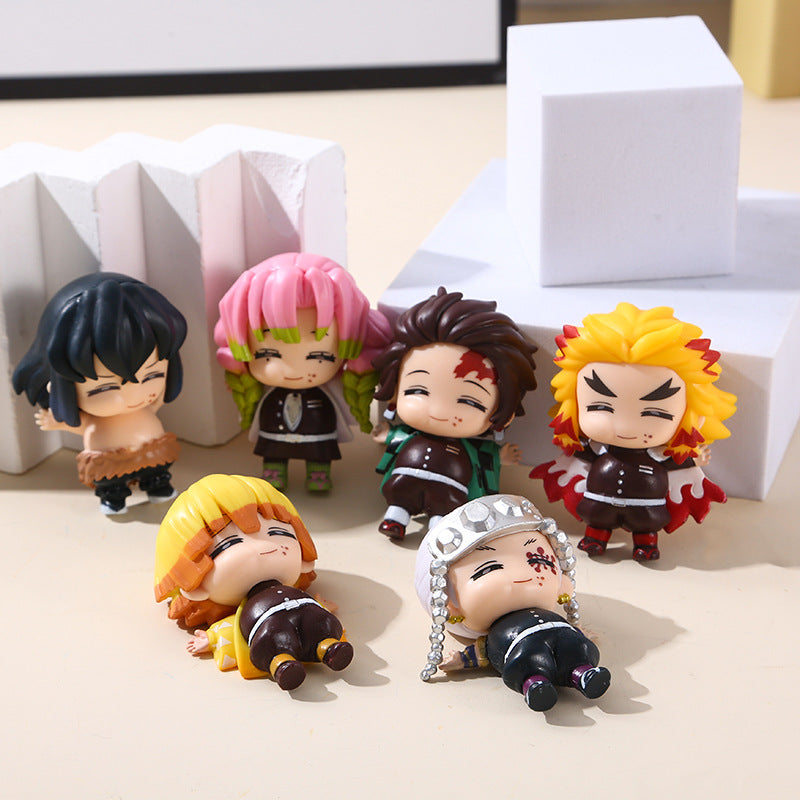 Demon Slayer Cute Figure 6pcs