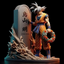 Dragon Ball Goku Commemorates Akira Toriyama Statue