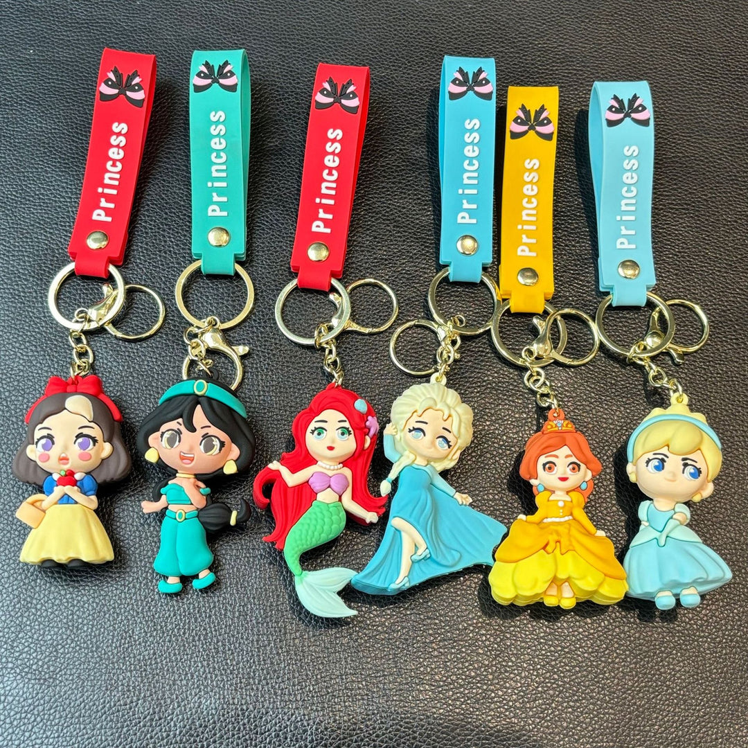 2025 New Princess Series Cute Keychain
