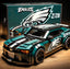 2025 New Football Team Building Blocks Car