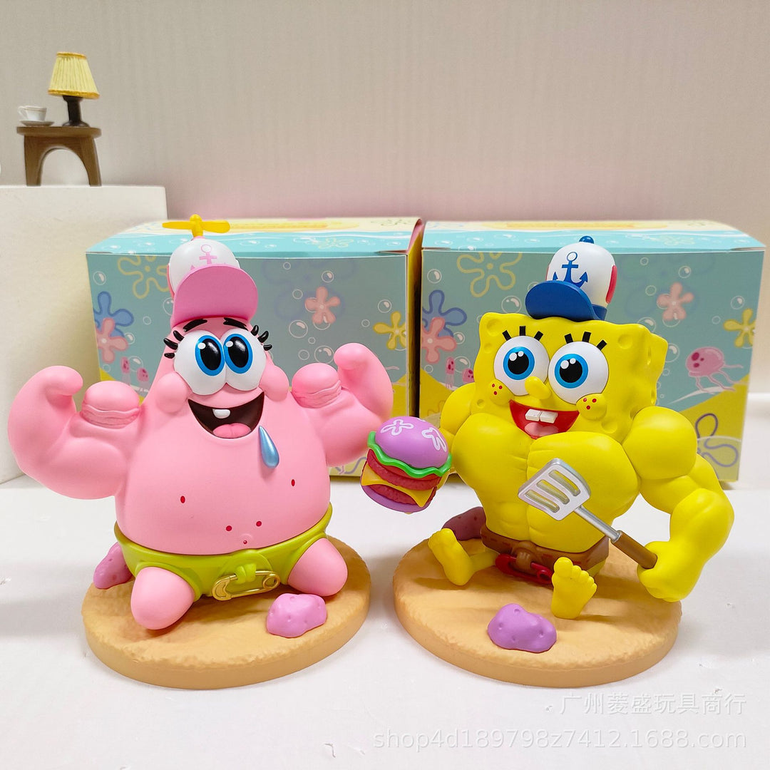SpongeBob SquarePants Muscle Building Version Ornaments