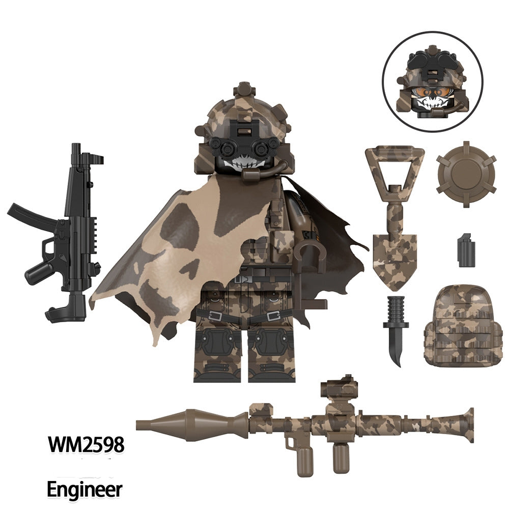 2025 New Military Soldier Series Figure Building Blocks
