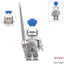 2025 New Middle Ages Gothic Knight Figure Building Blocks