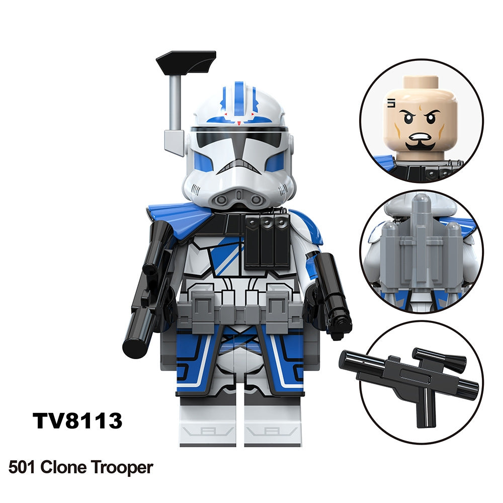 2025 New Star Wars Figure Building Blocks