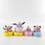 Pokemon Jigglypuff Evolution Group Cute Figures 4pcs