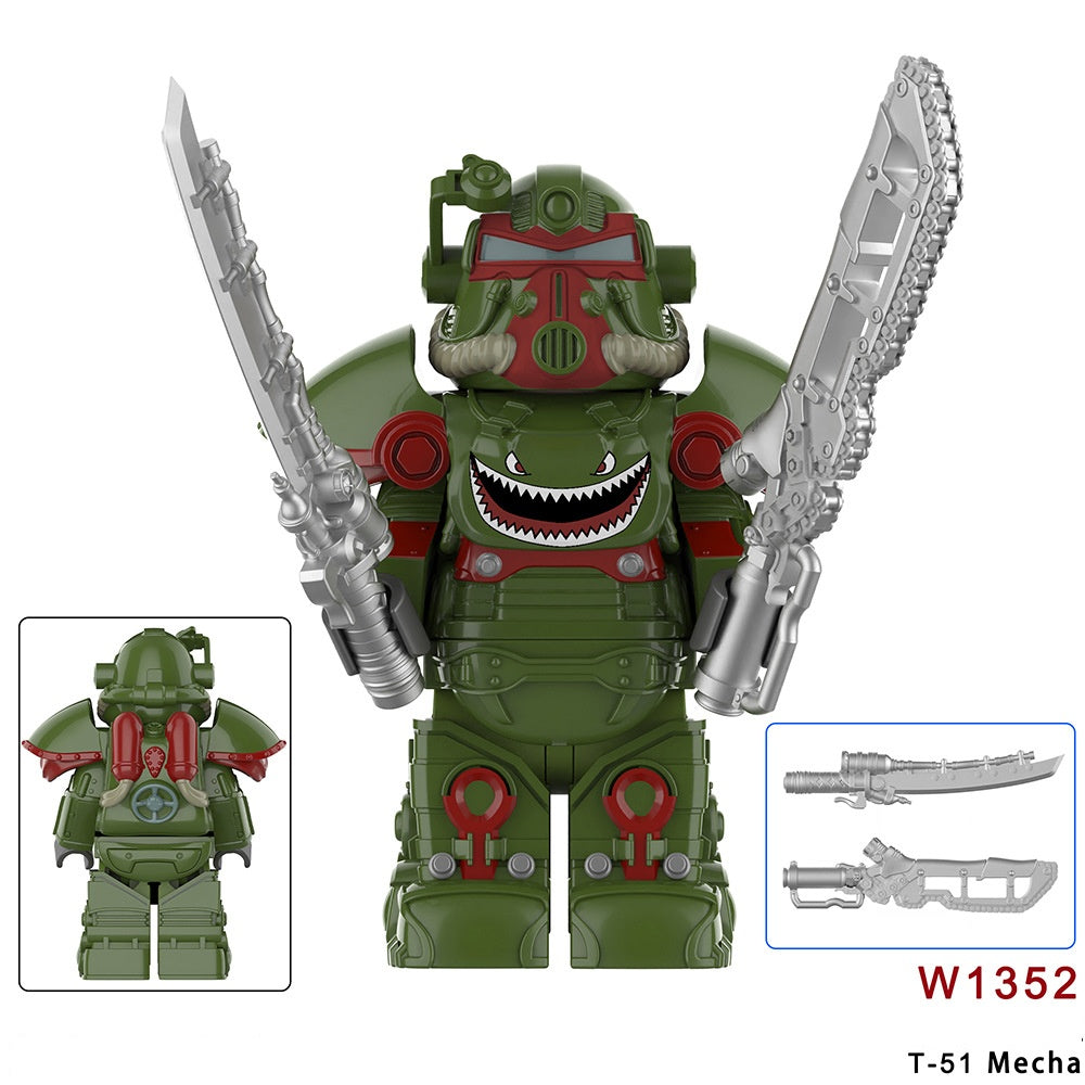 2025 New Fallout Figure Building Blocks